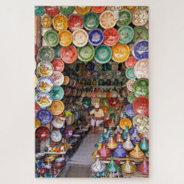 Marrakesh Market, Marokko Jigzaag Puzzle 1014 pc. Legpuzzel