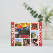 marrakesh marocco briefkaart (Staand voorkant)