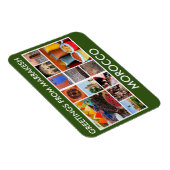 marrakesh marocco groetings magneet (Rechterzijde)