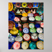 Marrakesh, Marokkaanse aardewerk Poster (Voorkant)