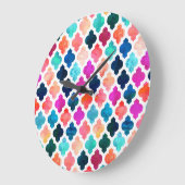 Marrakesh Marokkaanse roze #homedecor Grote Klok (Hoek)