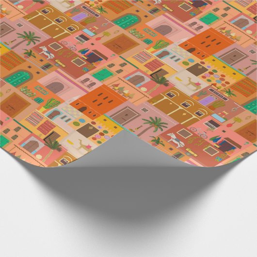 Marrakesh - Marokko Cadeaupapier (Hoek)