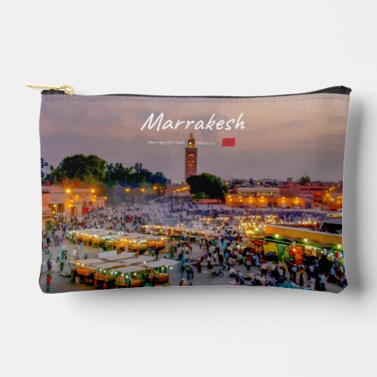 Marrakesh, Marokko - Jemaa el Fnaa plein Etui (Voorkant)