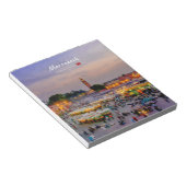 Marrakesh, Marokko - Jemaa el Fnaa plein Notitieblok (Schuin)
