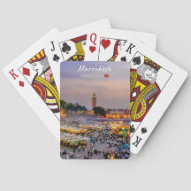 Marrakesh, Marokko - Jemaa el Fnaa plein