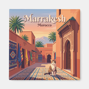 Marrakesh Marokko Magneet
