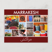 marrakesh marokko scènes briefkaart (Voorkant)