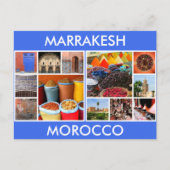 marrakesh marokko scènes briefkaart (Voorkant)