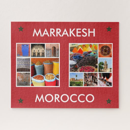 marrakesh marokko scènes legpuzzel (Horizontaal)
