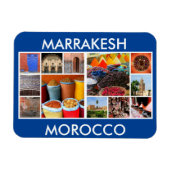 marrakesh marokko scènes magneet (Horizontaal)