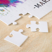 Marrakesh Marokko Skyline Legpuzzel (Zijkant)