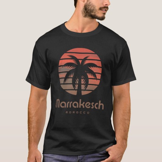 Marrakesh Marokko T-shirt (Voorkant)