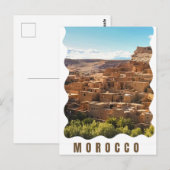 Marrakesh, Marokko Trip Verrassing Cadeauticket - Briefkaart (Voorkant / Achterkant)