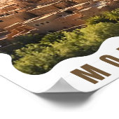 Marrakesh, Marokko Trip Verrassing Cadeauticket -  Poster (Hoek)