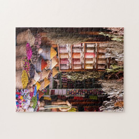 Marrakesh, Marroco Jigzaag Puzzle Legpuzzel (Horizontaal)
