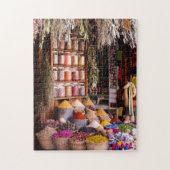 Marrakesh, Marroco Jigzaag Puzzle Legpuzzel (Verticaal)