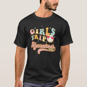 Marrakesh Meisjes Reis 2023 Studenten Vrouwen Maro T-shirt