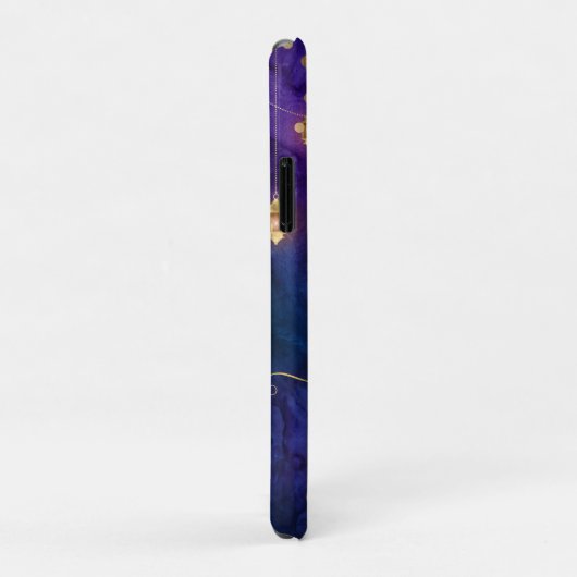 Marrakesh Midnight Lantern & Gold Bokeh Monogram Case-Mate iPhone Case (Achterkant/rechts)