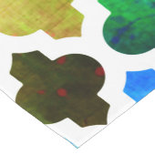 Marrakesh Moroccan Green Korte Tafelloper (Hoek)