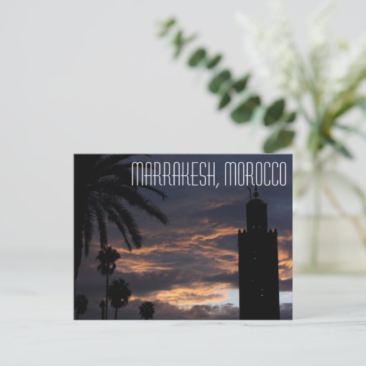 Marrakesh, Morocco Postcard Briefkaart (Staand voorkant)