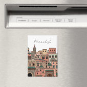 Marrakesh Morocco Travel Magneet (Insitu (Vaatwasser))