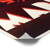 Marrakesh Print Moroccan Art Morocco Travel Poster (Hoek)