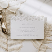 Marrakesh Reception Kaart | Linen Greige