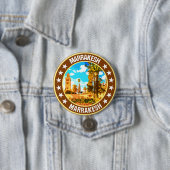 Marrakesh Ronde Button 7,6 Cm (In situ)