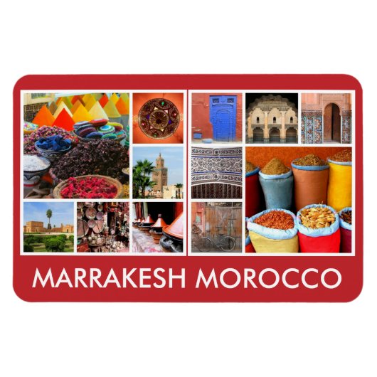 marrakesh scenes magneet (Horizontaal)