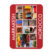 marrakesh scènes magneet (Verticaal)