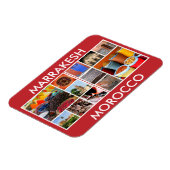 marrakesh scènes magneet (Linkerzijde)