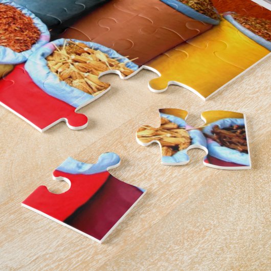 marrakesh schilderachtig legpuzzel (Zijkant)