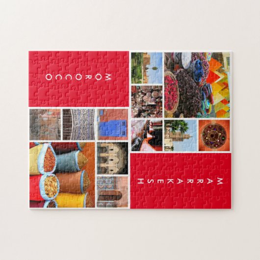 marrakesh schilderachtig legpuzzel (Horizontaal)