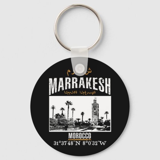 Marrakesh Sleutelhanger (Voorkant)
