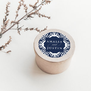 Marrakesh Wedding Sticker marine