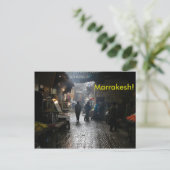 Marrakessoep in Marokko Briefkaart (Staand voorkant)
