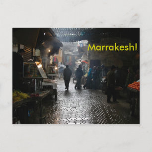 Marrakessoep in Marokko Briefkaart
