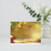 Marri kerstkaart briefkaart (Staand voorkant)