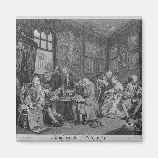 Marriage a la Mode Magneet (Voorkant)