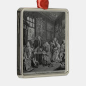 Marriage a la Mode Metalen Ornament (Rechts)