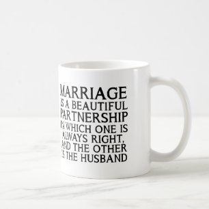 Marriage Arguement Funny Mug Koffiemok