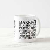 Marriage Argument Funny Mug Koffiemok (Voorkant rechts)