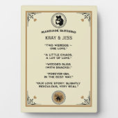Marriage Blessing Gift Fotoplaat (voorkant)