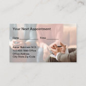 Marriage Counselor Appointment Business Cards New Afsprakenkaartje (Voorkant)