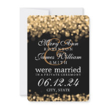 Marriage/Elopement Gold Lights