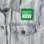 MARRIAGE EQUALITY NEE -.png Vierkante Button 5,1 Cm (In situ)