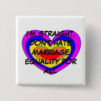 MARRIAGE EQUALITY VIERKANTE BUTTON 5,1 CM