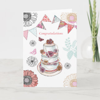 Marriage greeting card kaart