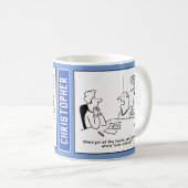 Marriage Guidance Cartoon. Koffiemok (Voorkant rechts)