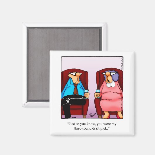 Marriage Humor Magnet (Voorkant / Achterkant)